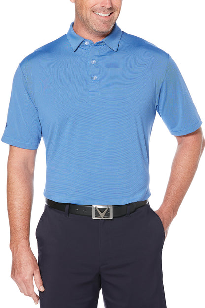 Fine Line Stripe Polo