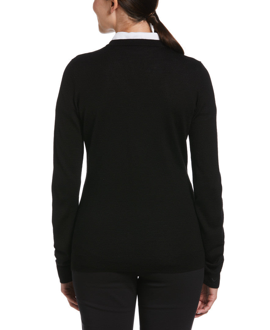 L/S V-NECK SWEATER