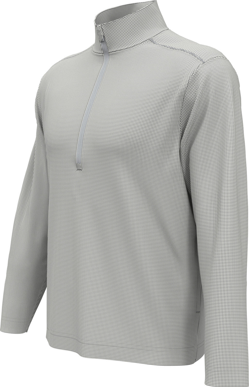 HOUNDSTOOTH 1/4 ZIP PULLOVER