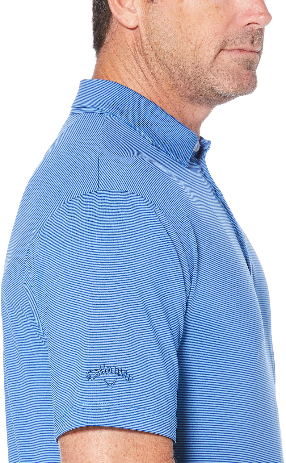 Fine Line Stripe Polo