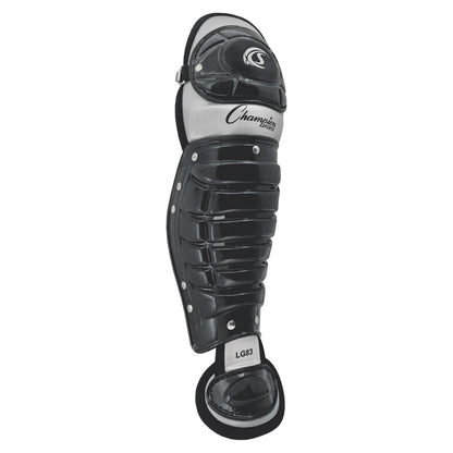 Champion Single Knee Baseball Shin Guards, 11" L, Ages 7-9 - 13" L, Ages 9-12