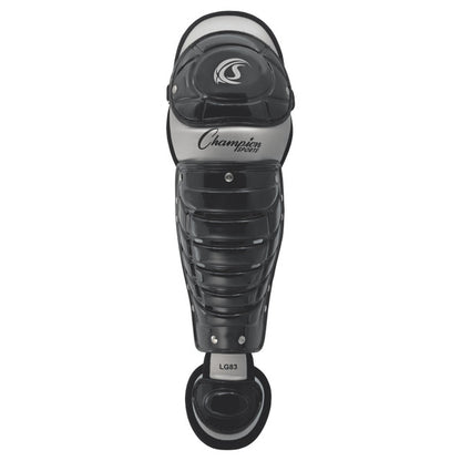 Champion Single Knee Baseball Shin Guards, 11" L, Ages 7-9 - 13" L, Ages 9-12
