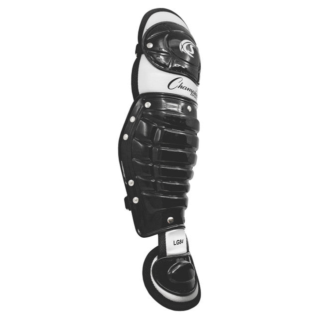 Champion Single Knee Baseball Shin Guards, 11" L, Ages 7-9 - 13" L, Ages 9-12