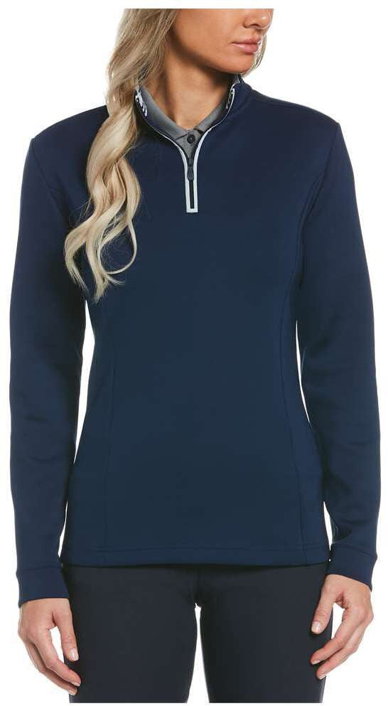 Ladies Clubhouse Mock Pullover