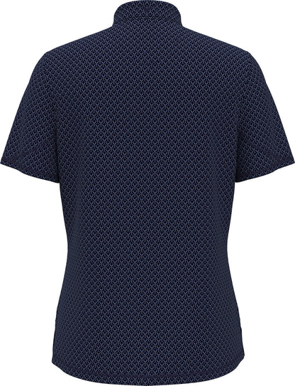 Ss Allover Stitched Chev Polo
