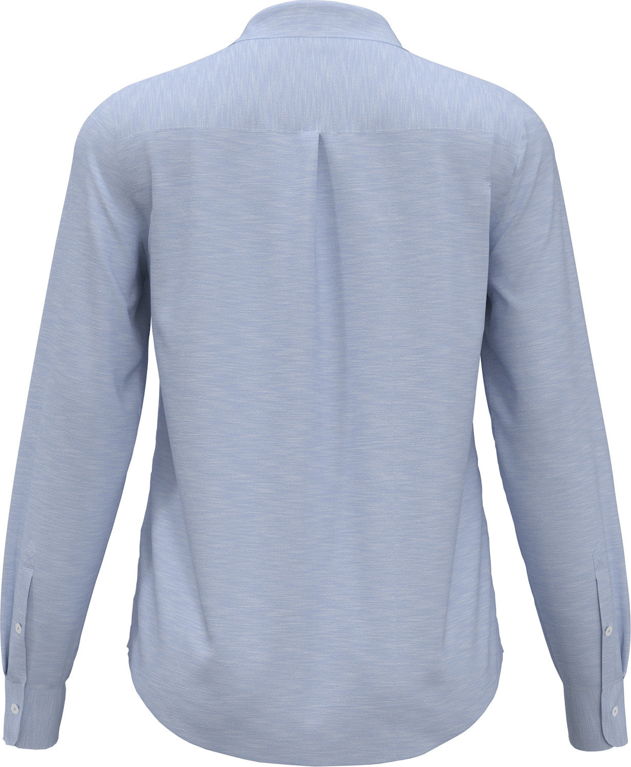 LADIES HEATHERED WOVEN SHIRT