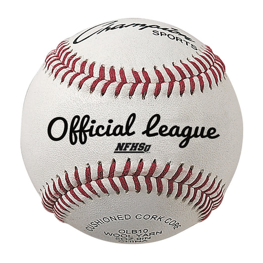 Champion Official League Premium Baseballs - Dozen
