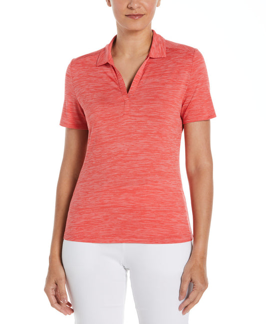 Ladies Broken Stripe Polo
