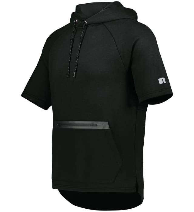 Legend Short Sleeve Tech Fleece Hoodie