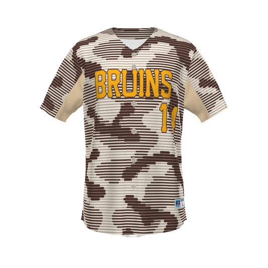 FreeStyle Sublimated Full-Button Baseball Jersey