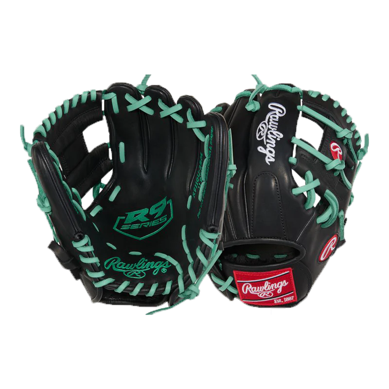 Rawlings R9 Baseball Glove Mod Trap Web 11.75 - Right Hand Throw