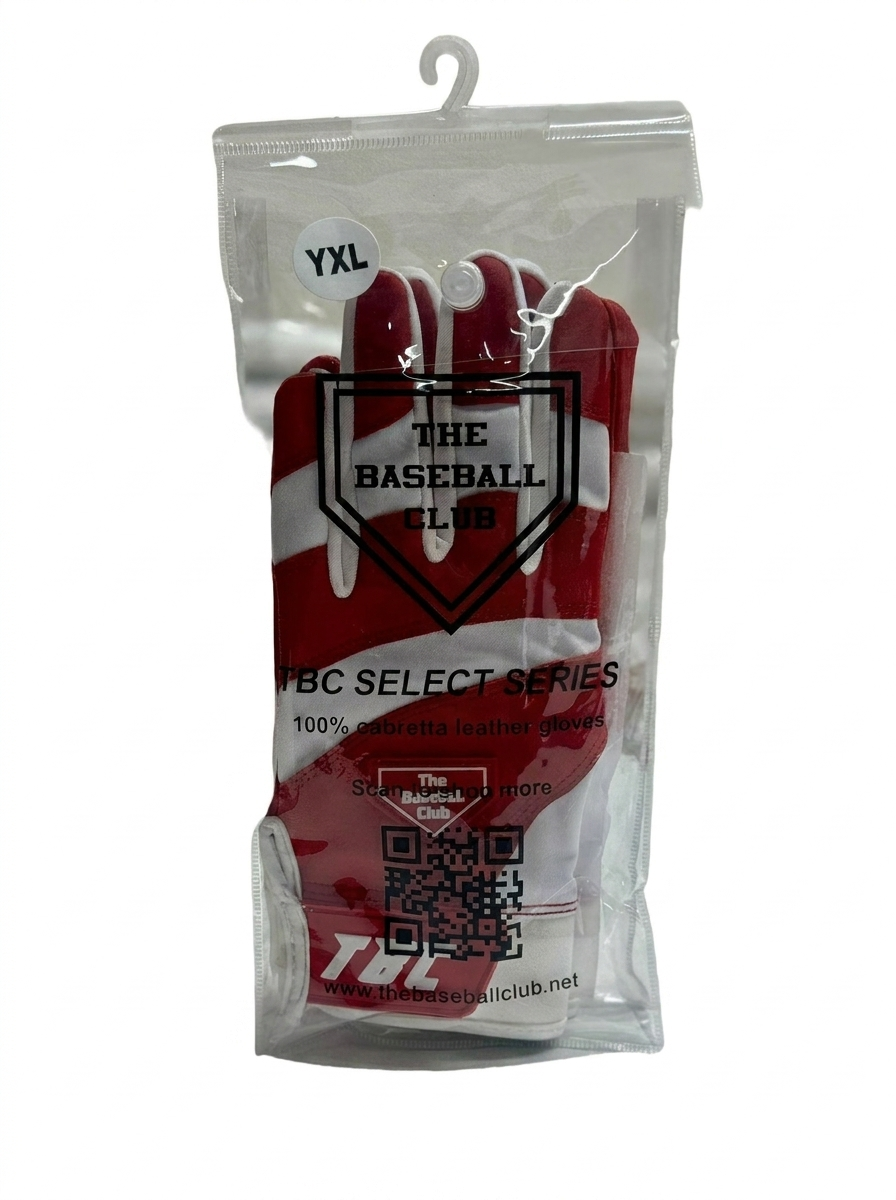 TBC Gloves Select Series | 100% Cabretta Leather Batting Gloves | Pair