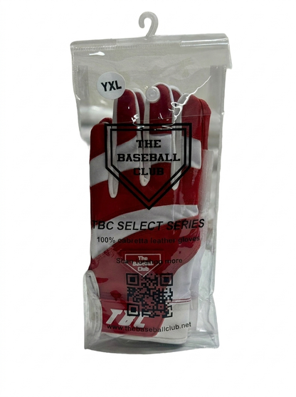 TBC Gloves Select Series | 100% Cabretta Leather Batting Gloves | Pair