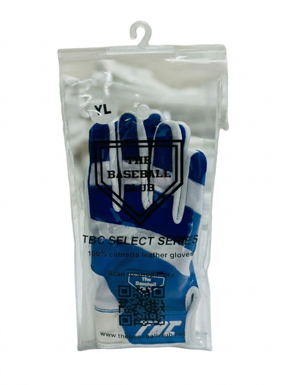 TBC Gloves Select Series | 100% Cabretta Leather Batting Gloves | Pair