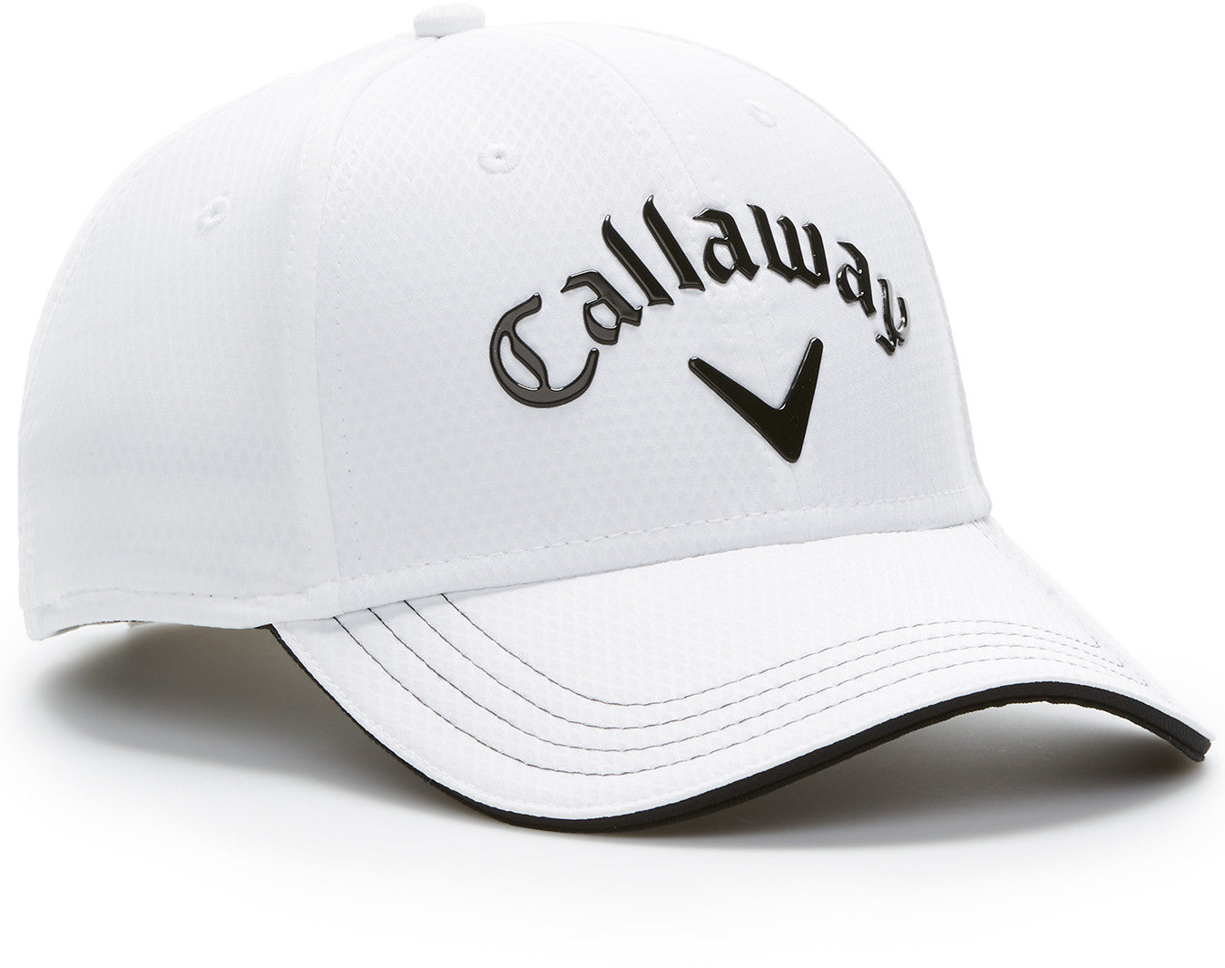 White Callaway Liquid Metal Cap on a white background