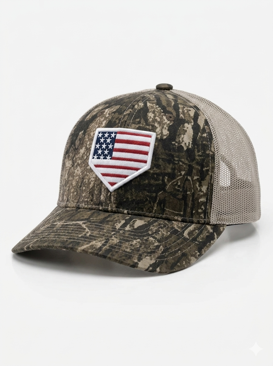 TBC USA Flag Snapback Hat
