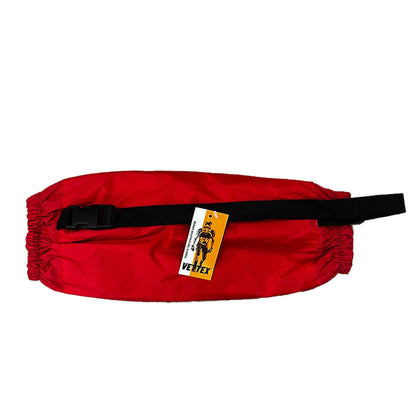 scarlet Vettex Football Hand Warmer on white background top view