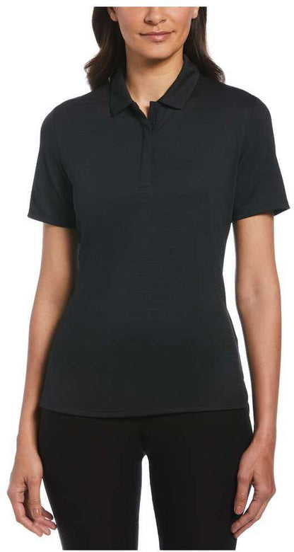 Ladies Eco Horizontal Textured Polo