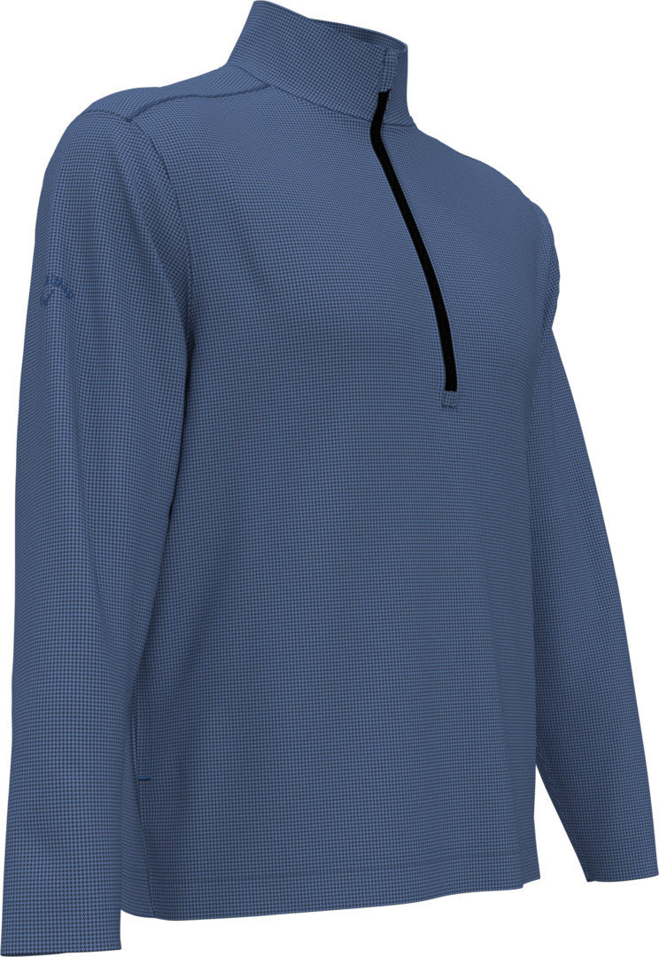 HOUNDSTOOTH 1/4 ZIP PULLOVER