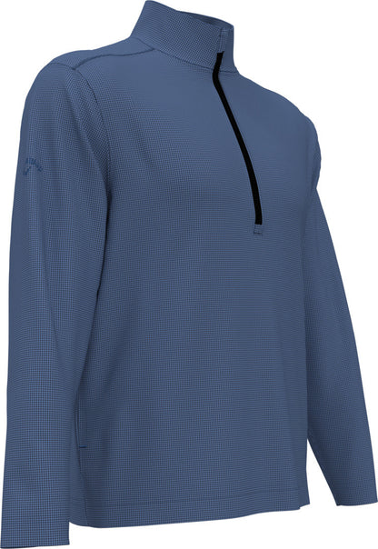 HOUNDSTOOTH 1/4 ZIP PULLOVER