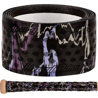 Roll of Lizard Skins Ultra Bat Grip in shock Camo texture on white background