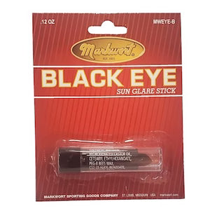 Packaging of Markwort Black Eye sun glare stick on a white background