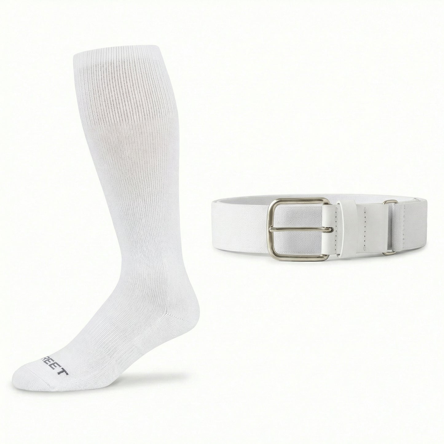 THE BASEBALL CLUB SOCK AND BELT COMBO