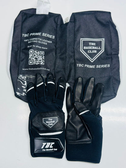 TBC Gloves Prime Series | 100% Cabretta Leather Batting Gloves | Pair