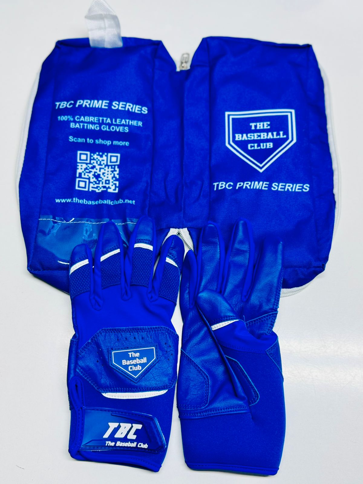 TBC Gloves Prime Series | 100% Cabretta Leather Batting Gloves | Pair