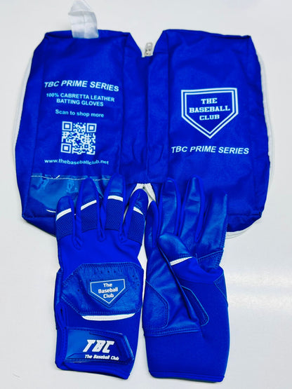 TBC Gloves Prime Series | 100% Cabretta Leather Batting Gloves | Pair