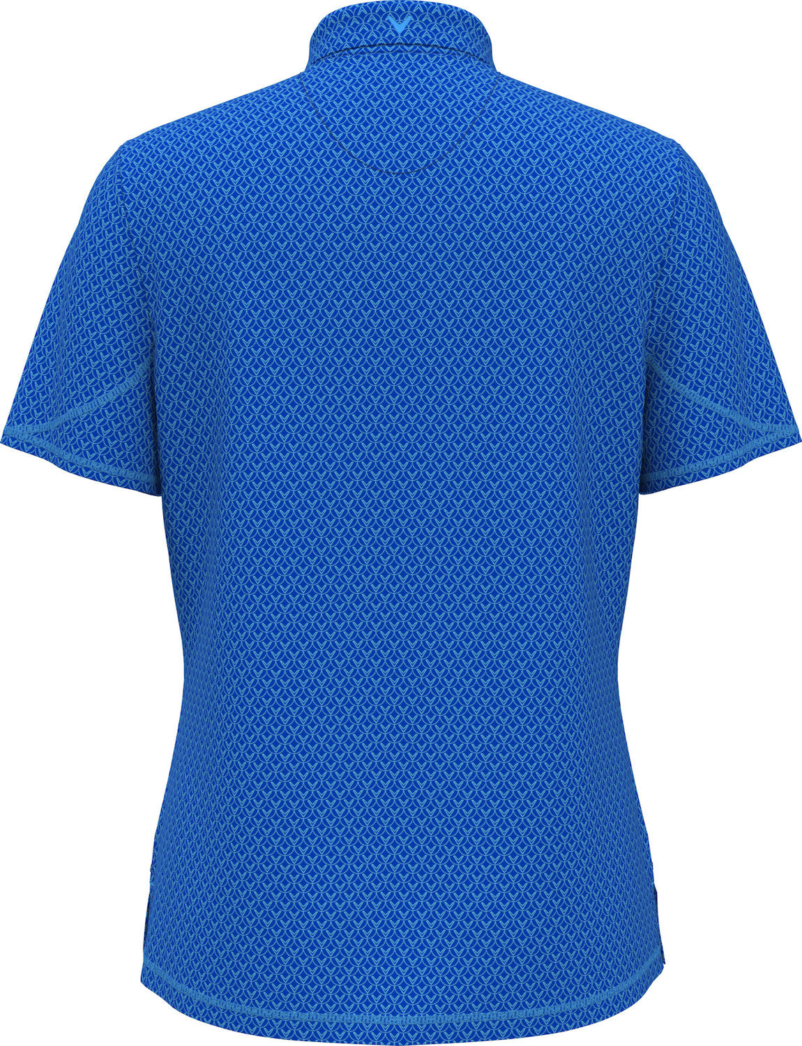 Ss Allover Stitched Chev Polo