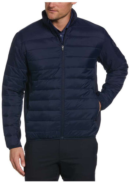 LS FAUX DOWN FULL ZIP PUFFER