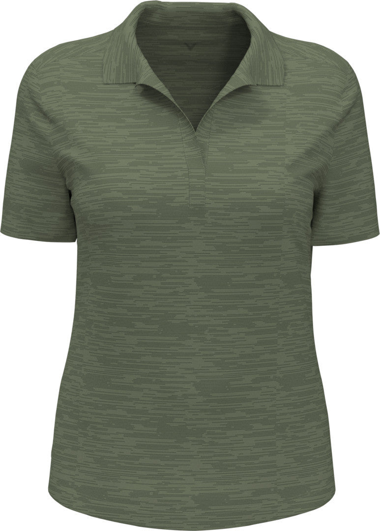 Ladies Broken Stripe Polo