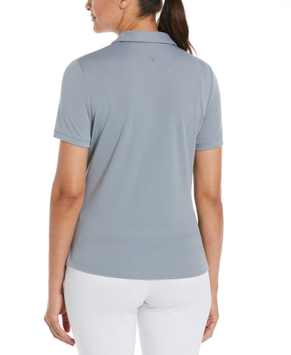 Ladies Micro Texture Polo