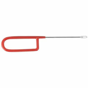 Markwort Steel Lacing Needle / Vinyl Handle on a white background