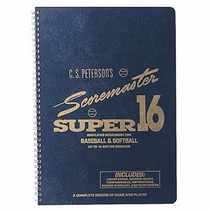Scoremaster Super 16 Scorebook on white background