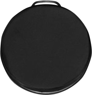 black Spin Seat For Ball Buckets on white background