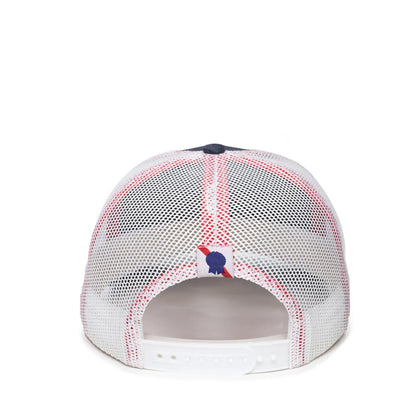 BEER-026-Navy/White