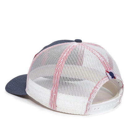 BEER-026-Navy/White