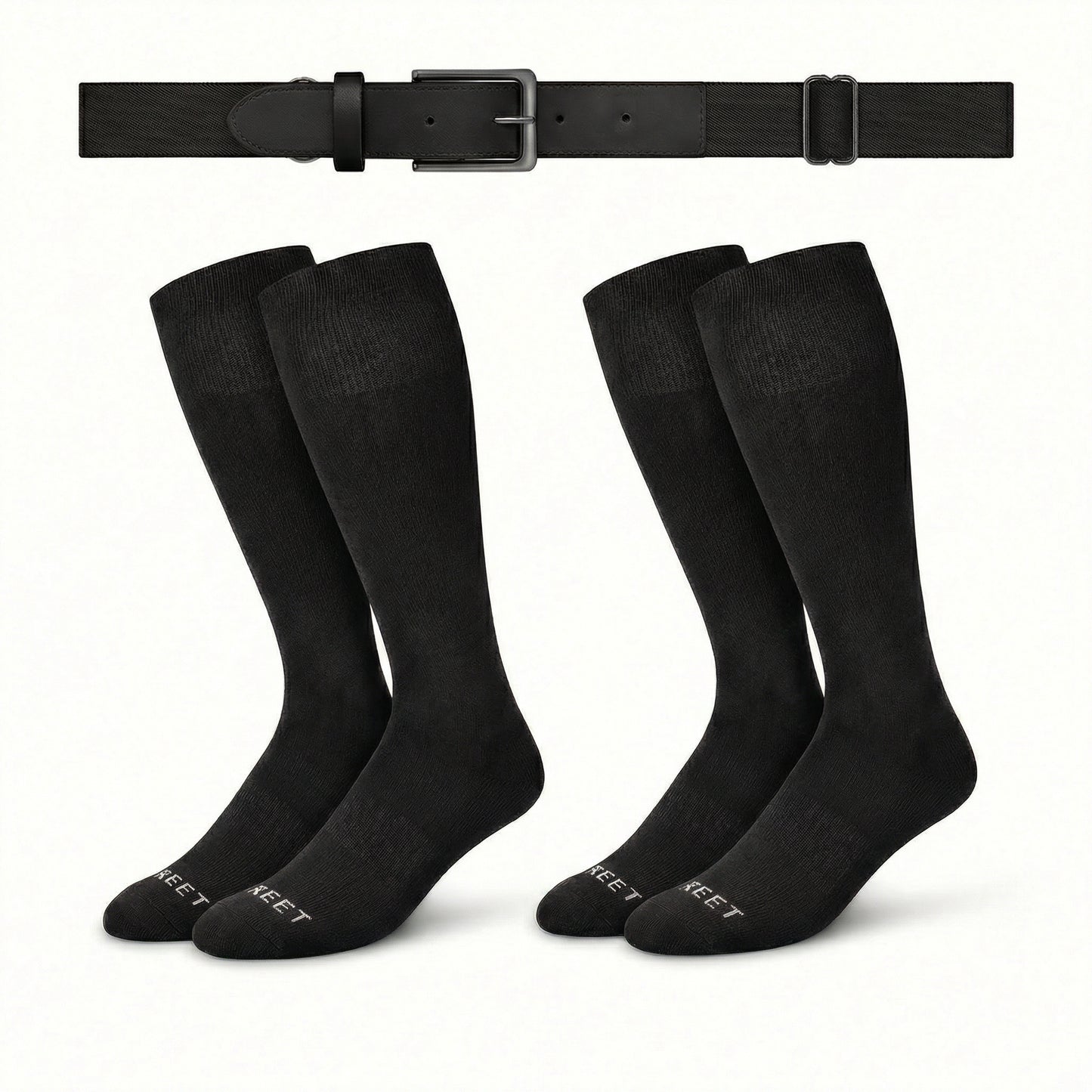 TBC 1 BELT 2 SOCK PAIRS COMBO