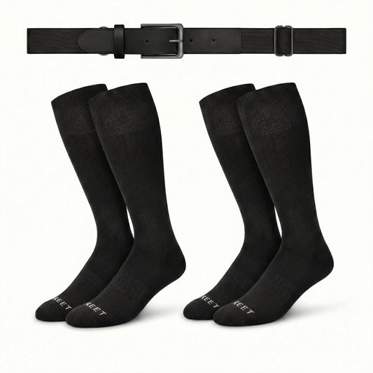 TBC 1 BELT 2 SOCK PAIRS COMBO