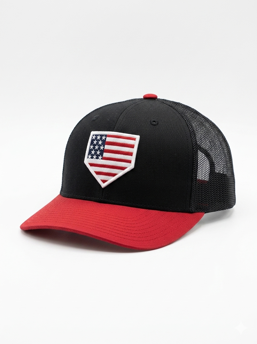 TBC USA Flag Snapback Hat
