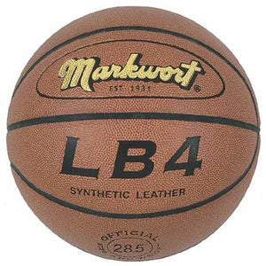 Markwort 28.5" Synthetic Leather Basketball on a white background