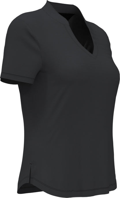 Ladies Fine Line Stripe Polo