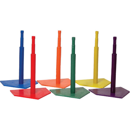 Champion Deluxe 6-Color Batting Tee Set