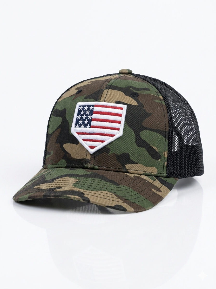TBC USA Flag Snapback Hat