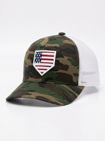 TBC USA Flag Snapback Hat