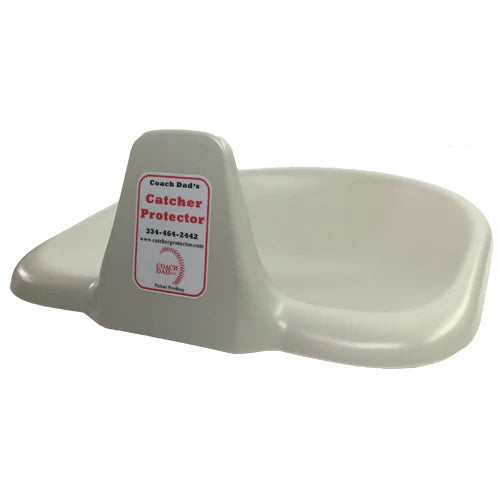 white Coach Dad's Catcher Protector on white background