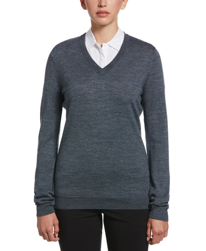 L/S V-NECK SWEATER