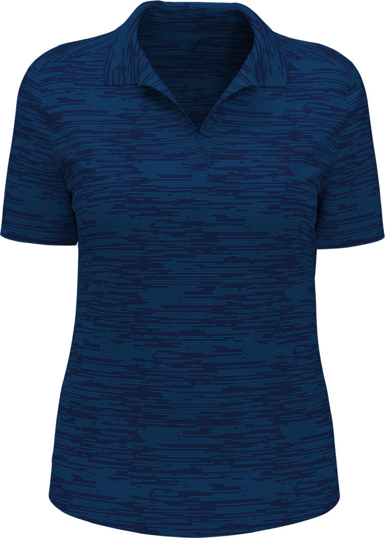 Ladies Broken Stripe Polo